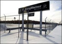 BorgWarner Automotive plant on Hwy 32 in Muncie is set to close by April of 2009. Photo by Kyle Evens