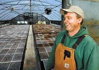NOT WHAT IT USED TO BE: Darrell Smith talks about the changes that he has seen in the tobacco industry since he started farming as a boy with his father. (Staff photo by Ken Ritchie)
