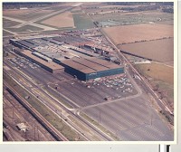 An aerial picture of the plant, taken in 1972.
