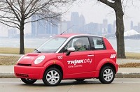 Norway-based Think is looking to build its first U.S. plant and has narrowed the search to three locations, including Elkhart County, company officials said Tuesday. The company makes small, two-door passenger cars called the Think City.