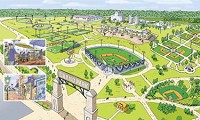 Westfield's Grand Park Sports Complex artist rendering provided by Carrie Cason, city of Westfield