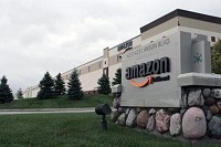 Giant online retailer Amazon opened this 630,000-square-foot warehouse in Boone County in return for exempting it from collecting sales taxes.
