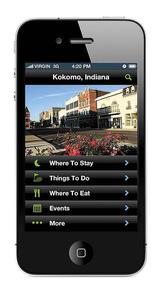 A screen shot from the Kokomo app that is coming soon.