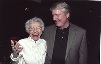 David Gundlach and his mother Marge Swift. (Truth Photo Supplied)