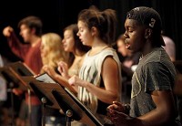 Ball State University students perform recently at Cornerstone Center for the Arts. / Kurt Hostetler/The Star Press