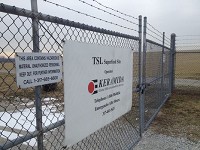 Fences and barbed wire keep people out of the former Tippecanoe Sanitary Landfill, a Superfund cleanup site on North Ninth Street. Now officials say it could be a good place for a county park. File photo/Journal and Courier