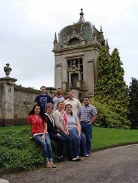 GLOBAL EXPLORATION: Indiana University Kokomo students visit Halaxton College in England this spring as part of the Innovation Symposium program. Submitted photo