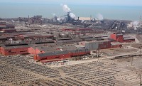 ArcelorMittal Indiana Harbor. Employment at steel mills across the United States has shrunk by 44,100 since 2000, as a result of consolidation, increased automation and improved efficiency. Staff file photo by John J. Watkins