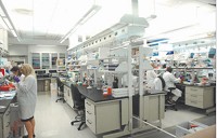 Laboratory personnel tend to various stages of testing at Covance's Greenfield plant. Covance, which acquired Greenfield Labs from Eli Lilly and Co. in 2008, tests chemical compounds from pharmaceutical companies, including Lilly. (File photo)