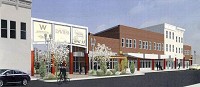 This is what the proposed Tin Lantern project could look like on Main Street. The plan is being proposed by the Daviess County Economic Development Corp. Submitted photo