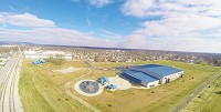An after image shows the completed construction of Silver Street Park in New Albany. A grand ceremony was held Monday for the successful redevelopment of the property, which includes a recreational center and outdoor fields. Submitted photo