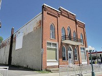 The Albion opera house is for sale with an asking price of $65,000. Local groups are searching for a buyer who will renovate the building for a new use.
