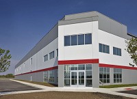 Marshall County&rsquo;s 45,000- square-foot Commerce Shell Building pictured in Plymouth. The facility was built to attract companies wanting a move-in ready property. Photo provided