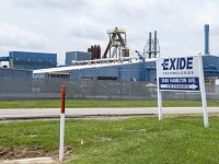 Exide Technologies, a battery recycler in Muncie, is facing pressure from the mayor, neighborhood associations and environmental/health groups to curb its lead emissions. Exide Battery at 2601 W Mt. Pleasant Blvd has agreed to pay an $820,000 civil penalty to settle a lawsuit accusing it of violating the Clean Air Act at its Muncie lead smelter. Staff photo by Corey Ohlenkamp