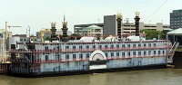Tropicana Evansville's riverboat as seen on Saturday, June 14, 2014. Staff photo by Kevin Swank