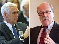 Republican incumbent Mike Pence and Democrat John Gregg are likely to face off for the second straight Indiana gubernatorial election. Times of Northwest Indiana photos