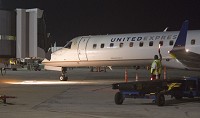 The addition of United Express service between South Bend and Newark, N.J., is one of the reasons that passenger totals are up at South Bend International Airport. Tribune File Photo/GREG SWIERCZ