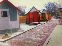 Bridges Community Services is planning to install a micro-village like this one at Eighth and Liberty streets in Muncie.&nbsp;(Photo: Bridges Community Services)