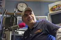 Ignacio "Nacho" Zepeda, chief executive officer at Spanish-language WKAM radio in Goshen, talks inside the station's studio on Tuesday, April 5, 2016.