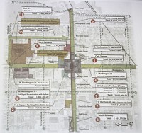 This rendering shows the Downtown Plan and related elements with cost estimates for each. The cost of the entire plan is $38.7 million. Of that total, nearly $27 million would be paid for with public tax dollars; the remainder, $11.8 million, would be paid for with private funding. Staff photo by John Walker