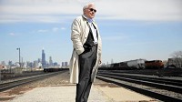 Frank Patton, founder and managing partner of Great Lakes Basin Transportation, stands at the Metra Station near the BNSF rail yard on Western Avenue near 18th Street on&nbsp;March 21, 2016. (Michael Tercha / Chicago Tribune)