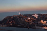 The ArcelorMittal Indiana Harbor complex in October, 2016, in East Chicago. The company grew second-quarter profits by 19 percent. Staff file photo by Jonathan Miano