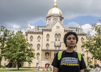 "I hope people will see the economic impact if DACA is revoked," says University of Notre Dame junior Gargi Purohit, who was brought by relatives to the United States from her native India as a young child. Tribune Photo/SANTIAGO FLORES