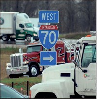  Changes ahead?: I-65, I-69, I-64 and I-94 all have portions within 75 miles of existing toll lanes. That may leave I-70 as the first test for tolling segments, sources said, possibly to pay for needed road repairs. Staff file photo by Austen Leake