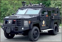 An example of the Lenco BearCat from the Lenco website. The Bloomington Police Department this spring will receive a Lenco BearCat. BearCat stands for &ldquo;ballistic engineered armored response counter attack truck.&rdquo; It is not a military surplus vehicle, but is being purchased new for $225,000. Courtesy photo