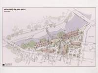 This is an artist&rsquo;s rendering of the proposed riverfront and canal development.&nbsp;(Photo: Drawing provided by the City of Muncie)