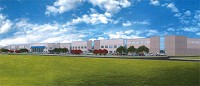 The proposed facility for SMC Corp. will add 1 million square feet of space to its Noblesville operations. (Image courtesy city of Noblesville)