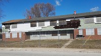 The Gary Housing Authority will demolish 227 units in Delaney West with a $3.2 million grant announced Friday. (Carole Carlson / Post-Tribune)