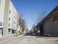 The 600 block of East Main Street, including Richmond's downtown Elder-Beerman store, is seen Tuesday, Feb. 27, 2018. (Photo: Mickey Shuey/Palladium-Item)