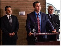 Clark County Prosecutor Jeremy Mull speaks of the potential improvements in efficiency that the Kentucky Indiana Prosecutor&rsquo;s Alliance could bring to residents through joint efforts by Clark, Floyd and Jefferson County during a news conference on Tuesday.&nbsp;| STAFF PHOTO BYTYLER STEWART