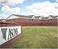 Asons, formerly Wilson Middle School, on Tillotson Avenue, is the possible site of a new Delaware County jail. Staff photo by Jordan Kartholl