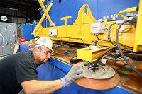 Dave Milliner works at Haynes International as a machine repair apprentice and is enrolled at Ivy Tech in the apprenticeship program. Tim Bath | Kokomo Tribune