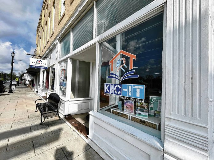 KIC-IT, a nonprofit providing resources and guidance to young people facing homelessness, moved into its new home in downtown Franklin earlier this year. The new location offers increased visibility, which leaders hope helps the agency better address homelessness in the community. RYAN TRARES | DAILY JOURNAL